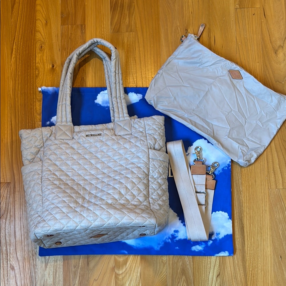 MZ Wallace Max II Tote in Mushroom